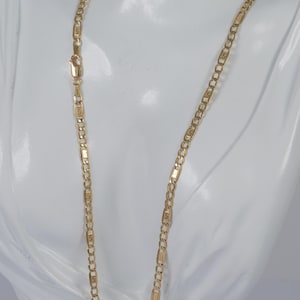 18k 750 gold chain 50cm