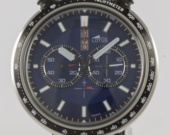 Lotus Chronographe Acier Cadran Bleu