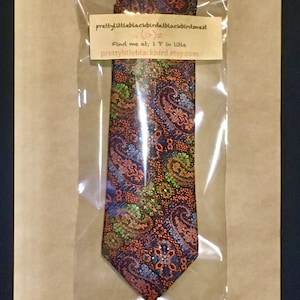 Paisley, Vintage Krawatte, Retro Krawatte, Funky, groovy Krawatte ...