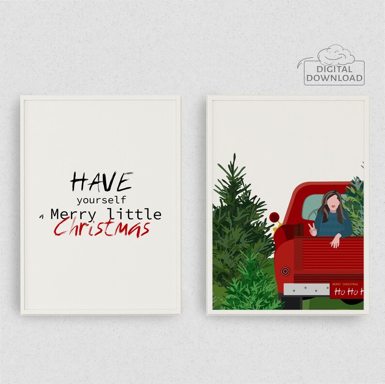 Have yourself a Merry little Christmas Frank Sinatra song | Etsy