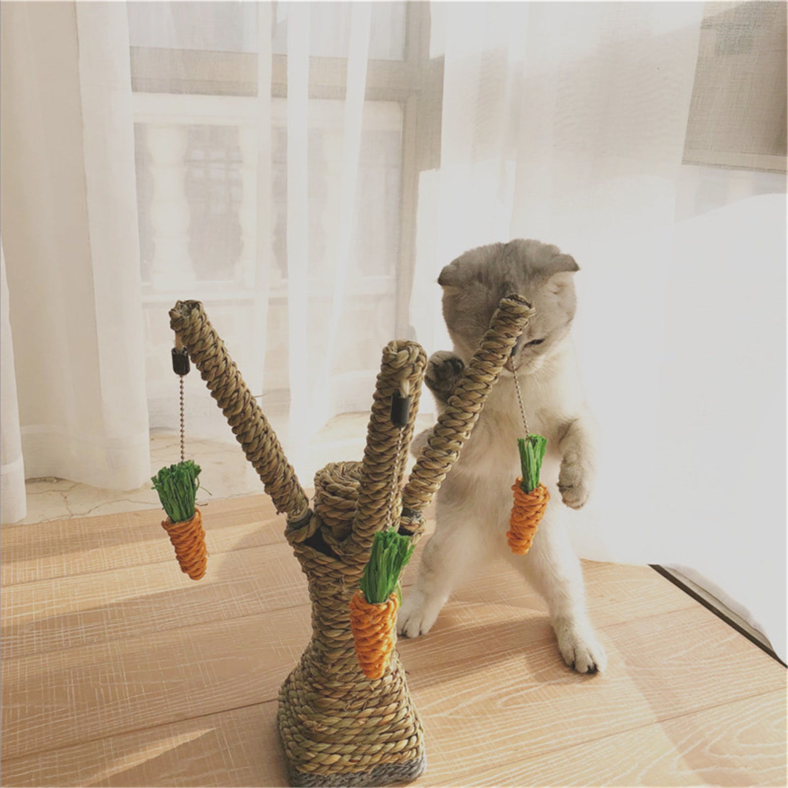 Cat climbing frame rope cat scratch board cat climbing frame Etsy