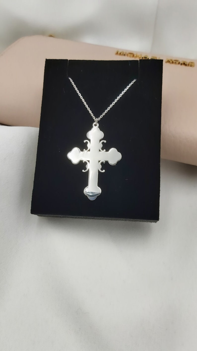 Orthodox Cross Pendant Serbian Orthodox Cross Necklace Gold - Etsy
