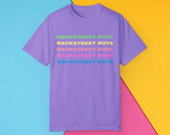 30 pour 30 Cancun Mexique Backstreet Boys T-SHIRT DE CONCERT avec liste des chansons préférées au dos - Objets de collection