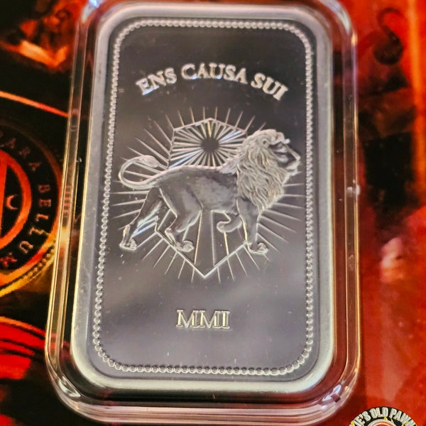 John Wick® 1 oz Silver Continental Bullion Bar .999 Fine Silver in Capsule