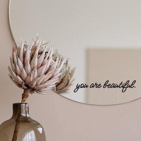 You Are Beautiful Sticker By Gigglesteps