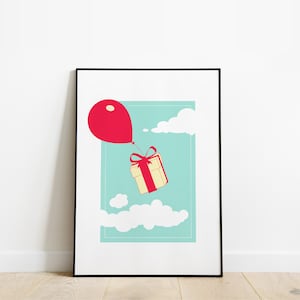 Animal Crossing Inspiriert Poster Wand Kunst | Mehrere Größen | Was für eine Überraschung!
