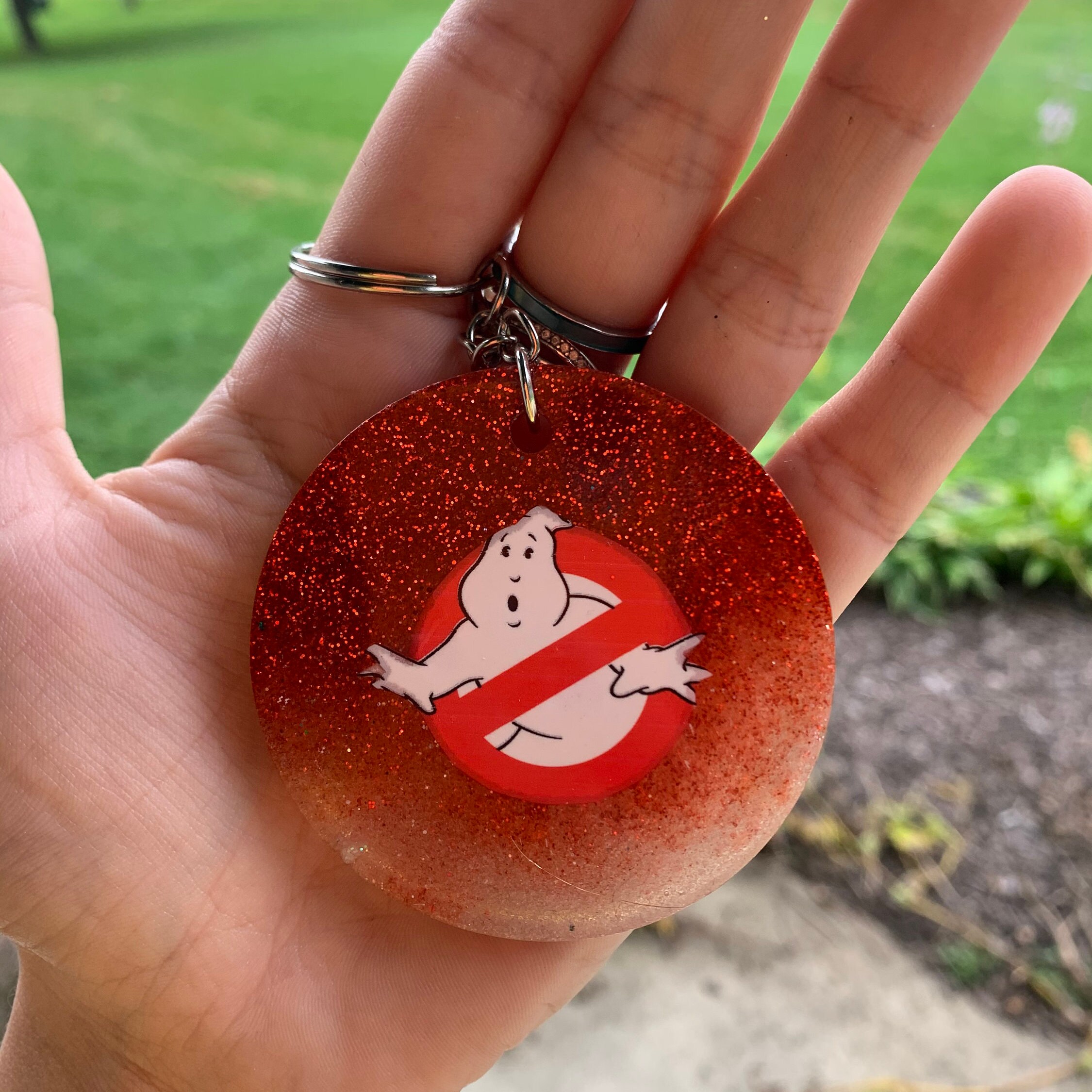 Ghostbusters Halloween Movie Inspired Keychain with the Etsy