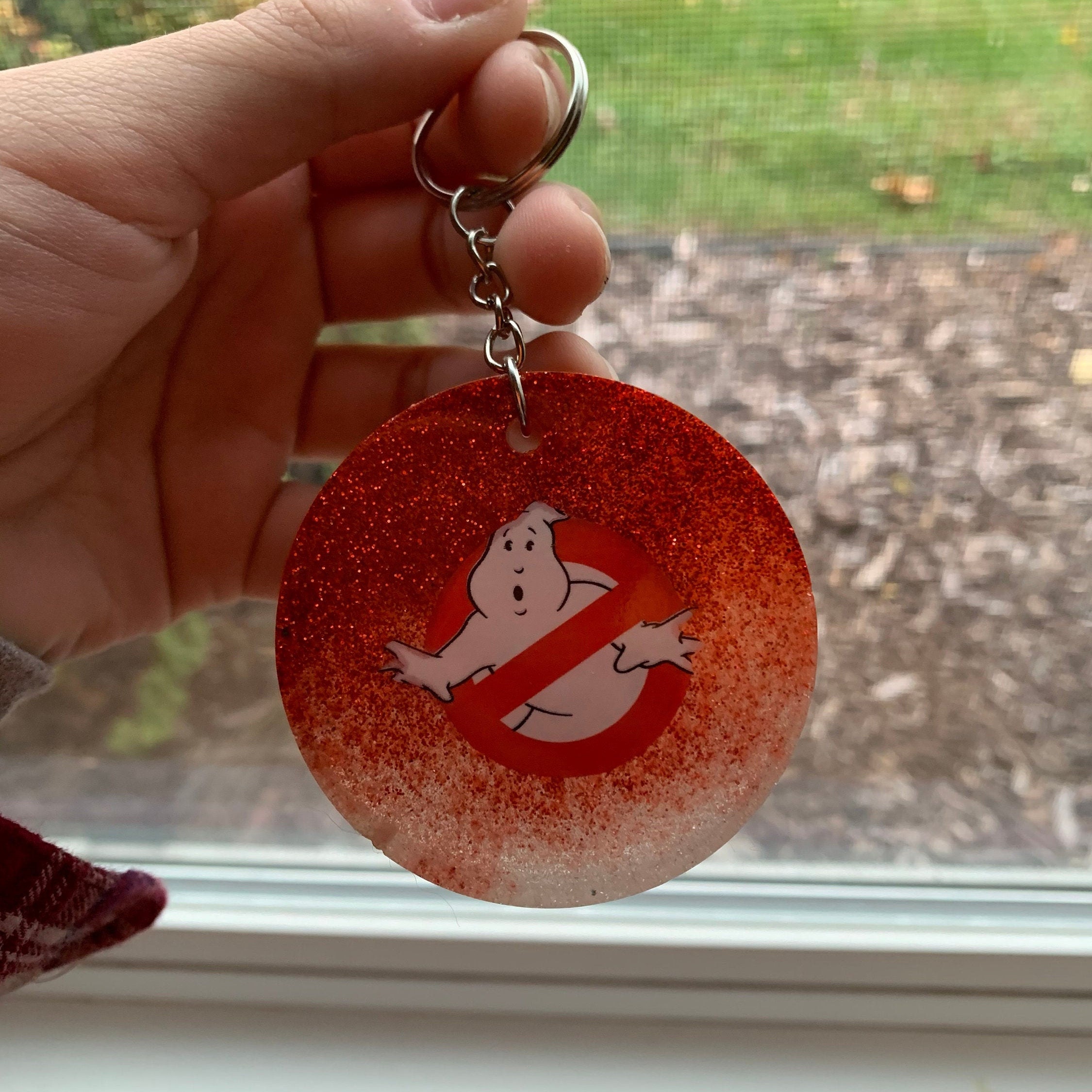 Ghostbusters Halloween Movie Inspired Keychain with the Etsy