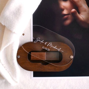 Personalized USB Box and engraved usb stick | Wooden USB Flash Drive | Wedding usb box for photographers | Engraved Wood Box