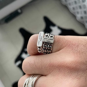 Saint Laurent ring for girls Adjustable