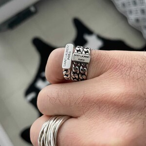 saint laurent ring mens