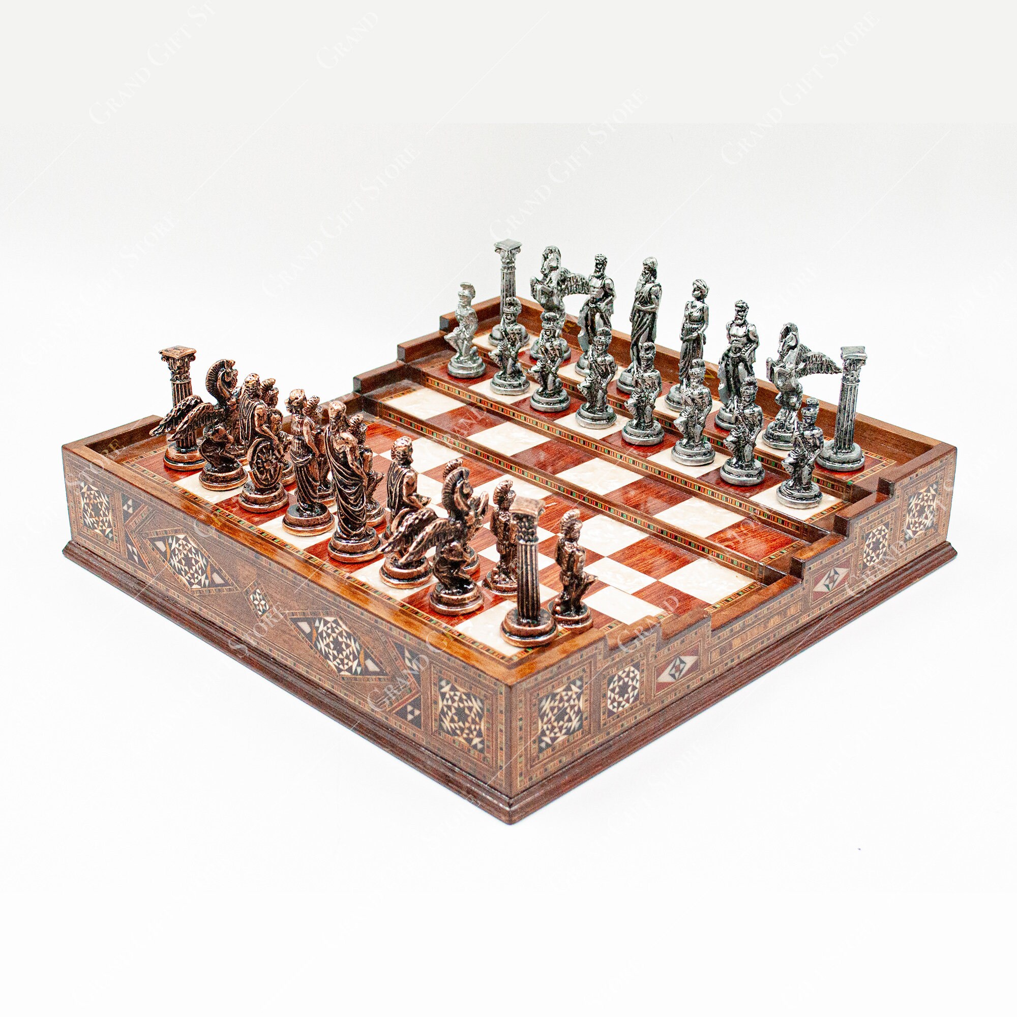 Arena Chess Graphical User Interface. The game board show