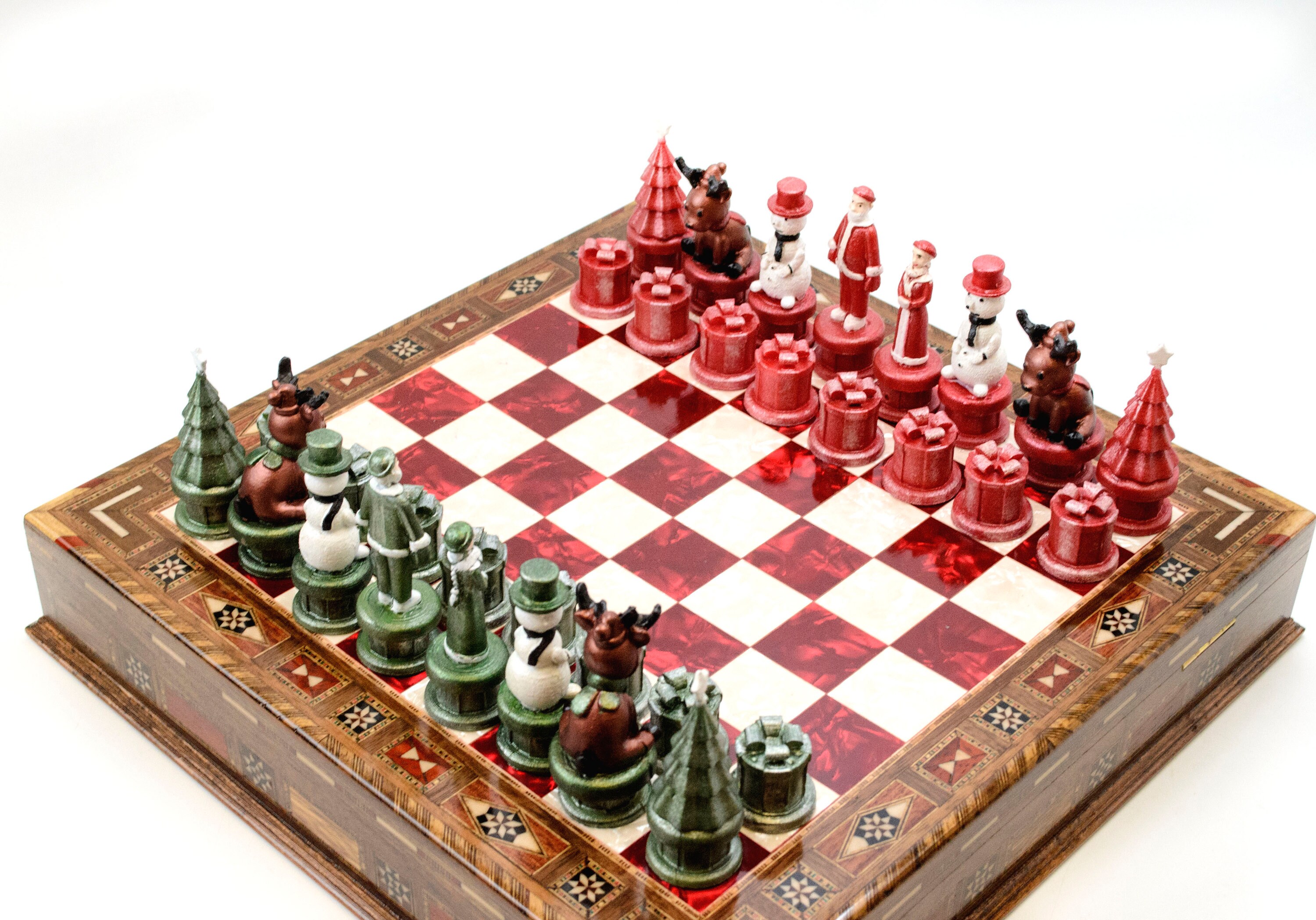 Antochia Crafts 11 Inches Custom Chess Set - Personalized Chess Set - Gift  Idea for Son, Husband, Father and Anyone for Birthday, Anniversary and Any