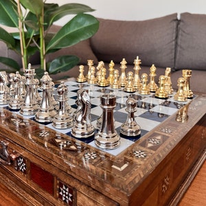 Custom 1st Grade Class Chess Set by Custom Chess & Handwork by Q2