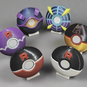 Pokemon GO Plus+ 3D Gedruckte Hülle — Sleeper & Regular Fit, Benutzerdefinierte Pokeball Design Cover, Autocatcher Schutzhülle, Pokemon Trainer Geschenk Bild 5