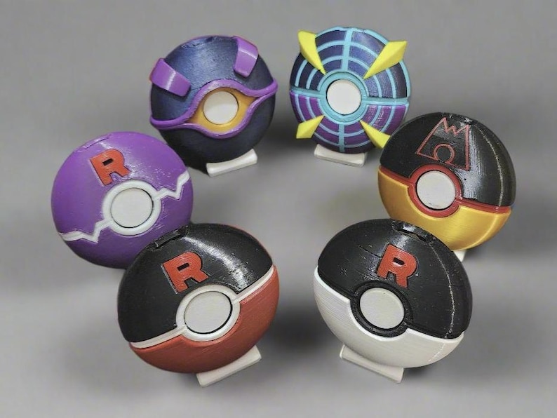 Pokemon GO Plus+ 3D Gedruckte Hülle — Sleeper & Regular Fit, Benutzerdefinierte Pokeball Design Cover, Autocatcher Schutzhülle, Pokemon Trainer Geschenk Bild 5