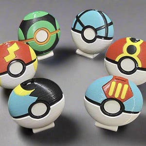 Pokemon GO Plus+ 3D Gedruckte Hülle — Sleeper & Regular Fit, Benutzerdefinierte Pokeball Design Cover, Autocatcher Schutzhülle, Pokemon Trainer Geschenk Bild 4