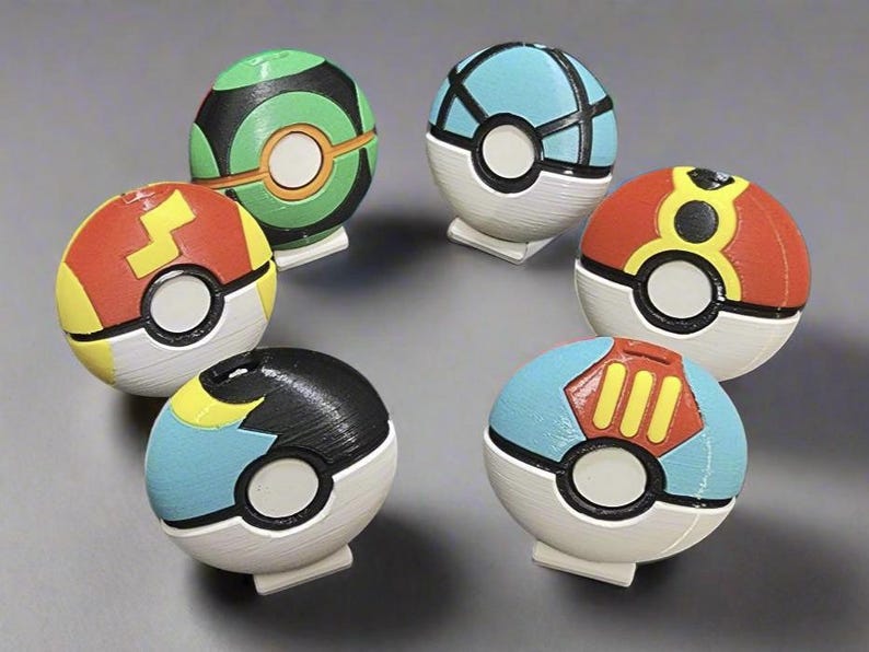 Pokemon GO Plus+ 3D Gedruckte Hülle — Sleeper & Regular Fit, Benutzerdefinierte Pokeball Design Cover, Autocatcher Schutzhülle, Pokemon Trainer Geschenk Bild 4