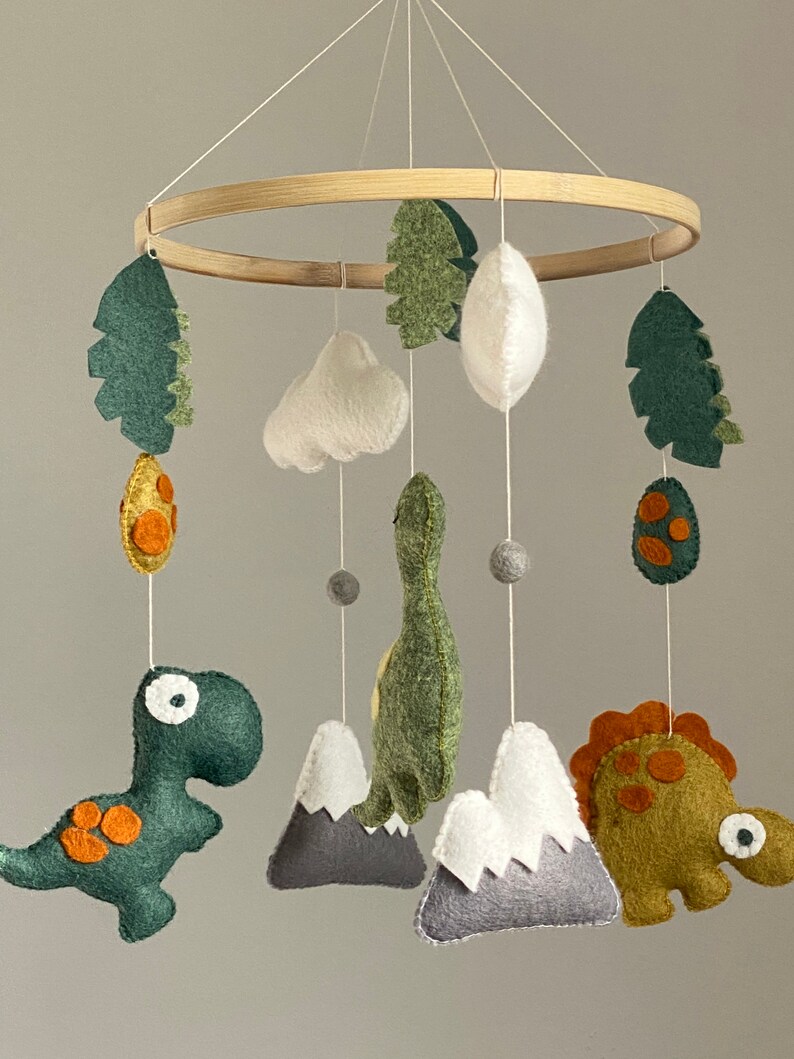 Baby Mobile/ Dinosaur Mobile/ Baby Dinosaur Mobile/ Nursery Etsy Canada