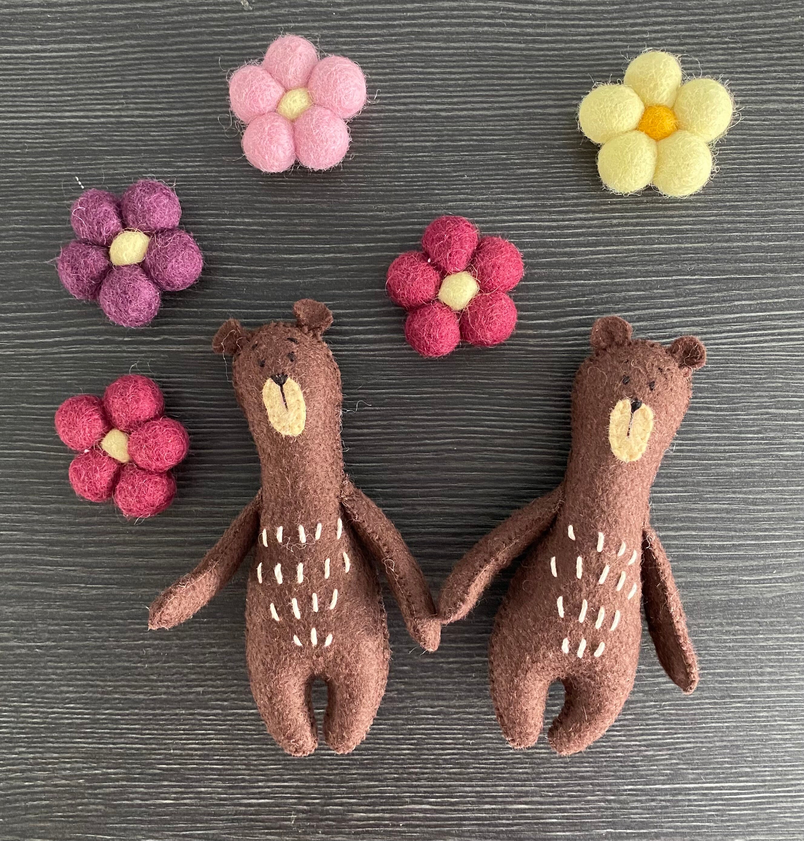 Bear Sewing Pattern, Teddy Bear Pattern, PDF Pattern, Felt Animals ...