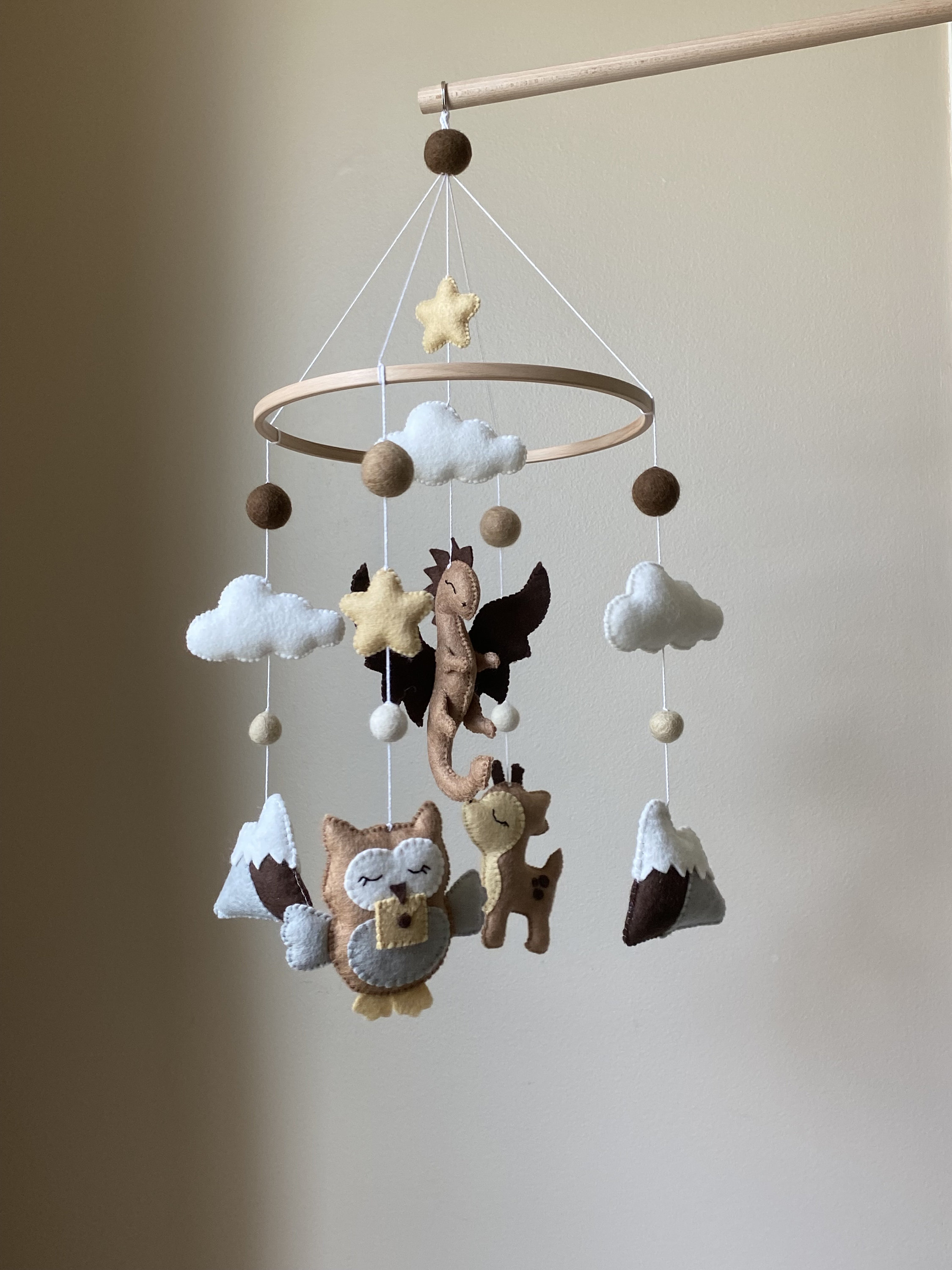 Amazon.com : Baby Crib Mobile for Boys Girls| Boho Nursery