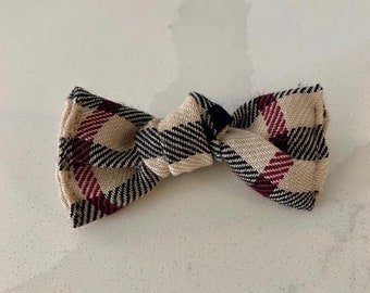 burberry baby hair bow
