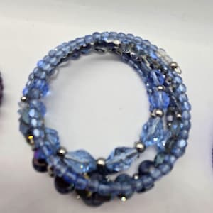 Czech Glass Wrapped Bracelet