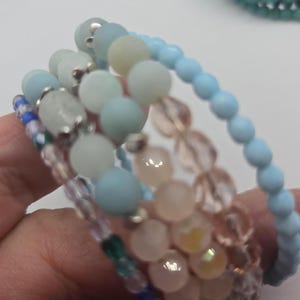 Czech Mixed Glass Beaded Bracelet