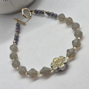 Czech Flower Bracelet