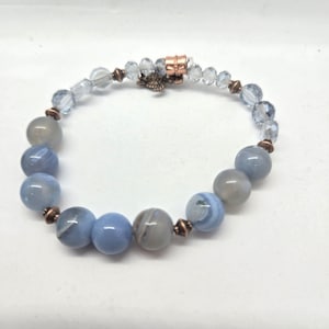Czech Glass Turtle Beaded Bracelet