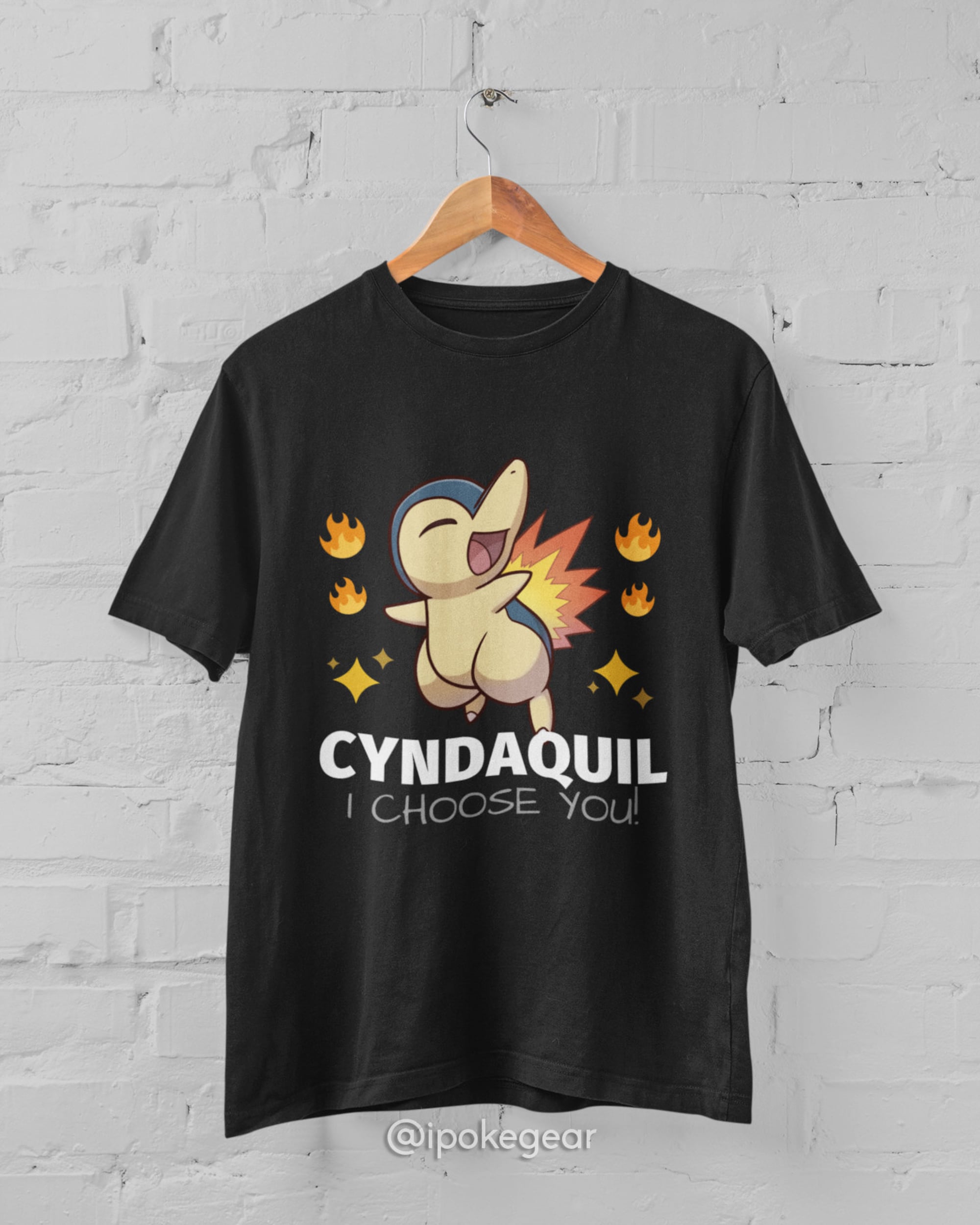 Discover Cyndaquil Pokemon T-Shirt |