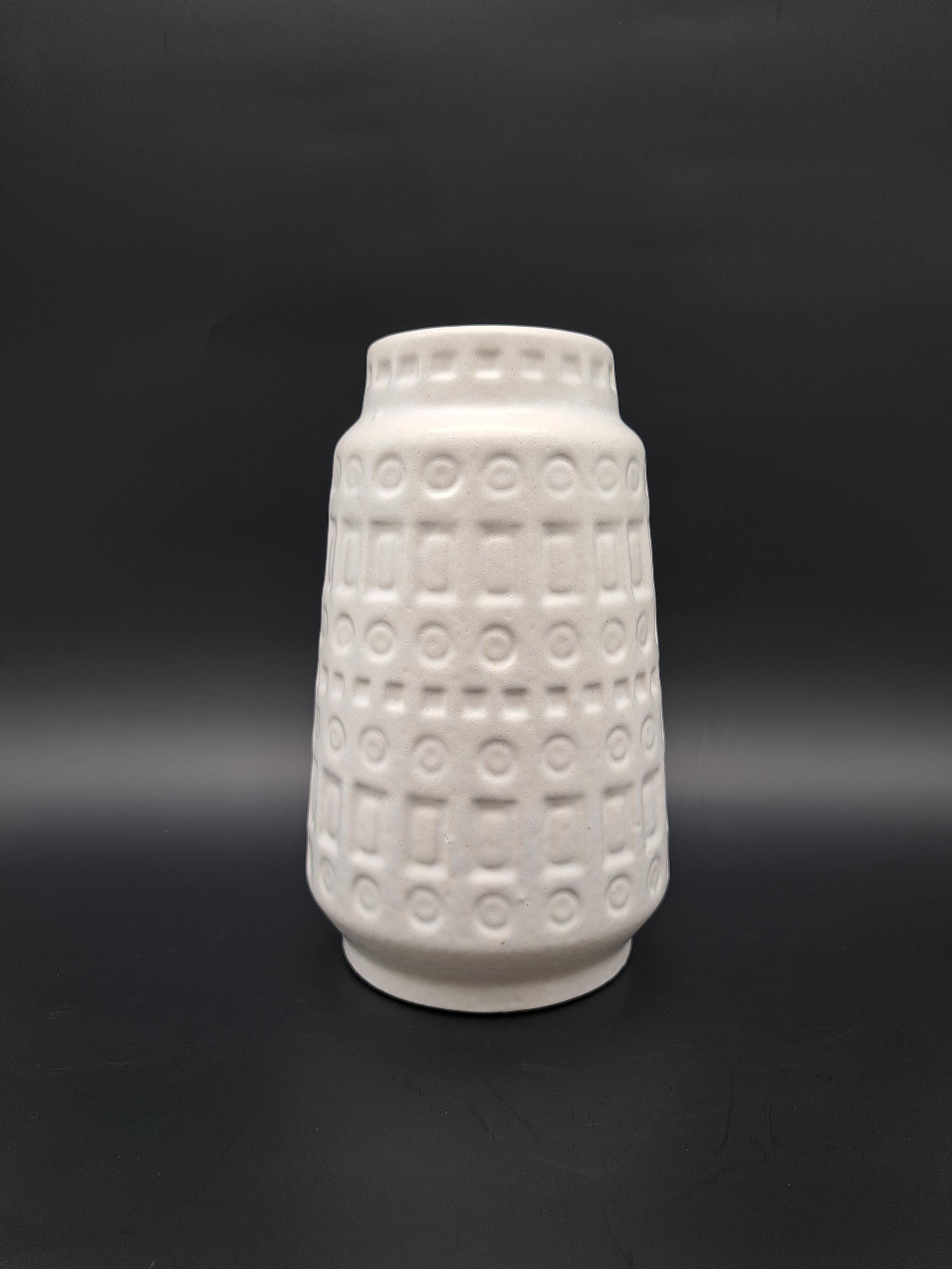 ヴィンテージ 西ドイツ ショイリッヒ インカ 花瓶 260-18 ホワイト