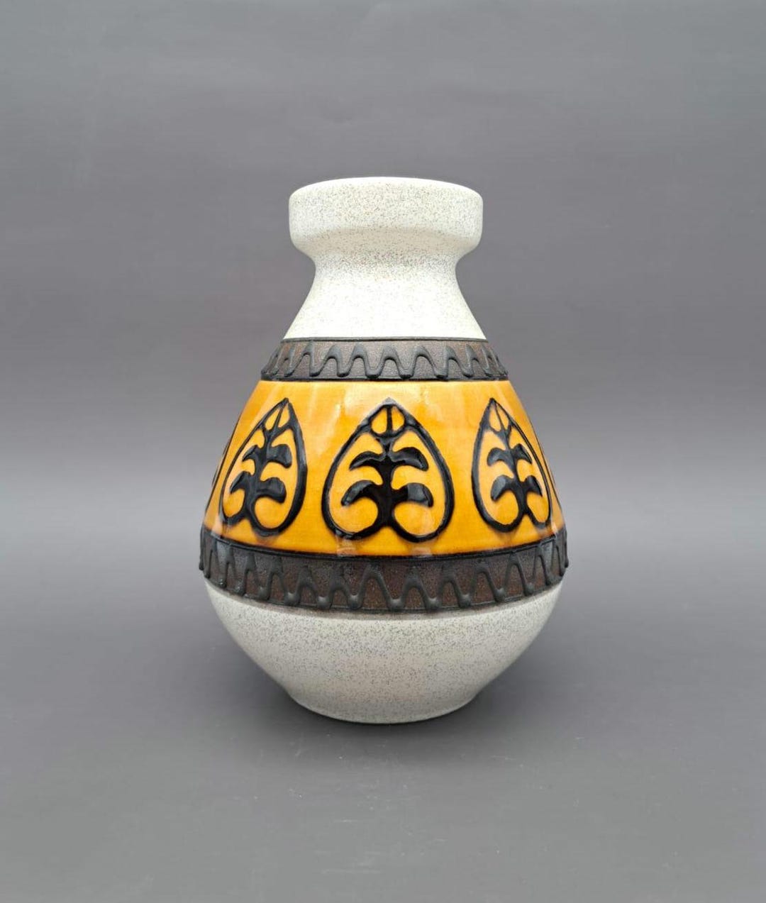 Fat lava fatlava ファットラバ花瓶Dümler＆Breiden Vintage West German Fat Lava Vase Dümler & Breiden 165-20 Mid