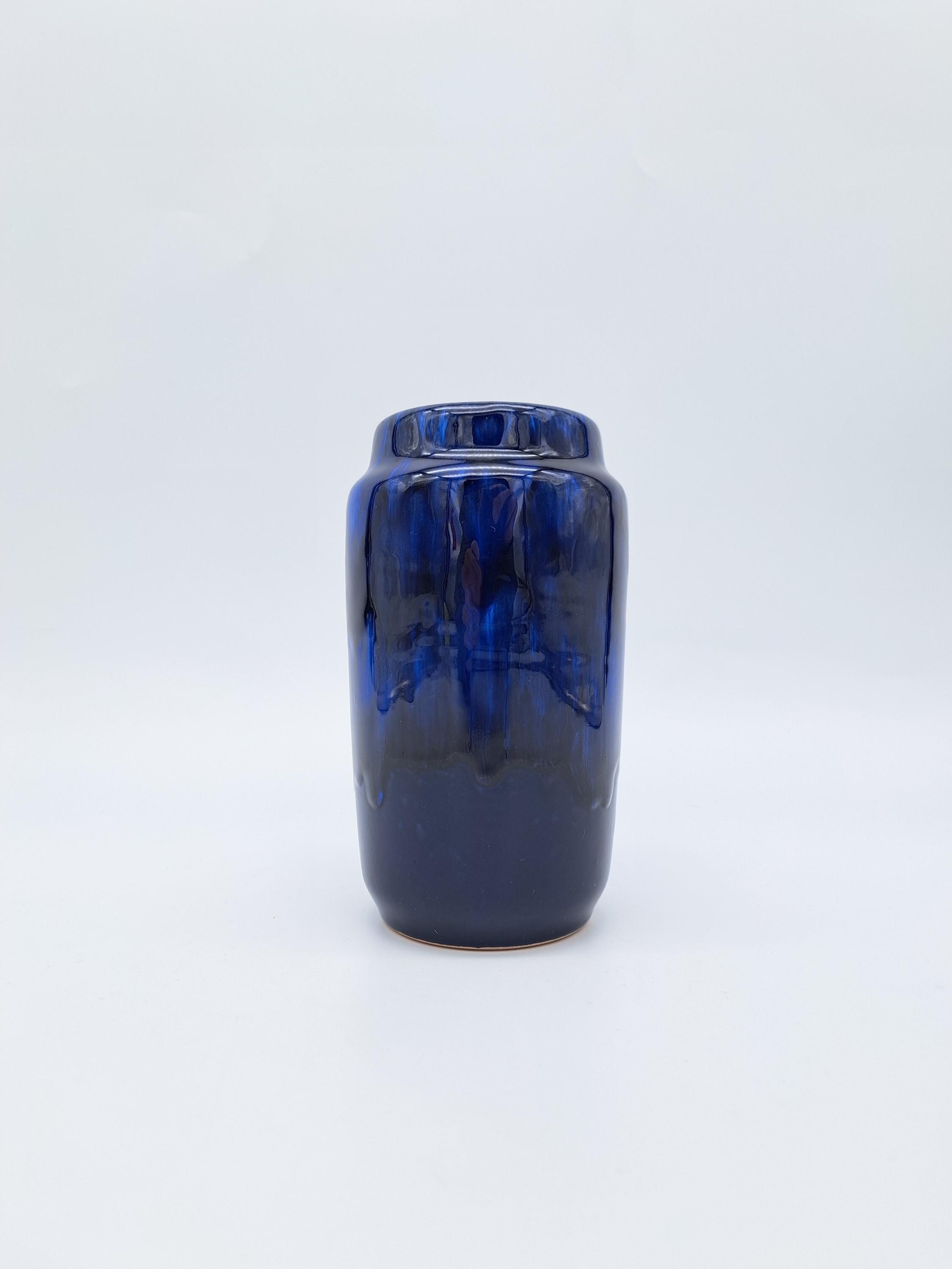 Vintage West German Scheurich 231-15 Fat Lava Vase Mid Century