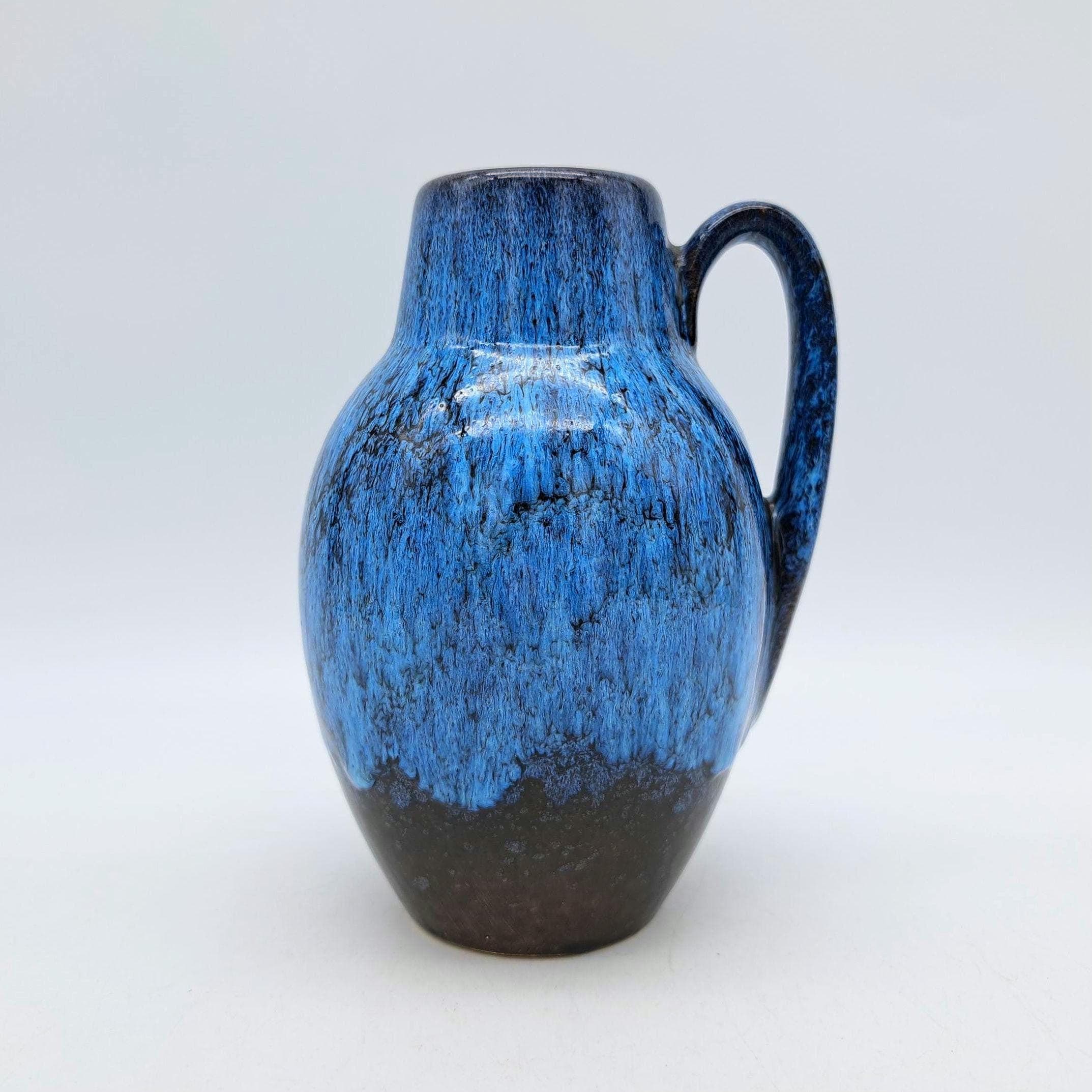 Rare Vintage W-germany Vase Scheurich 414-16 Mid Century West