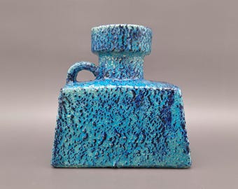 希少なヴィンテージ西ドイツ製ファットラバ花瓶 グレーフリッヒ