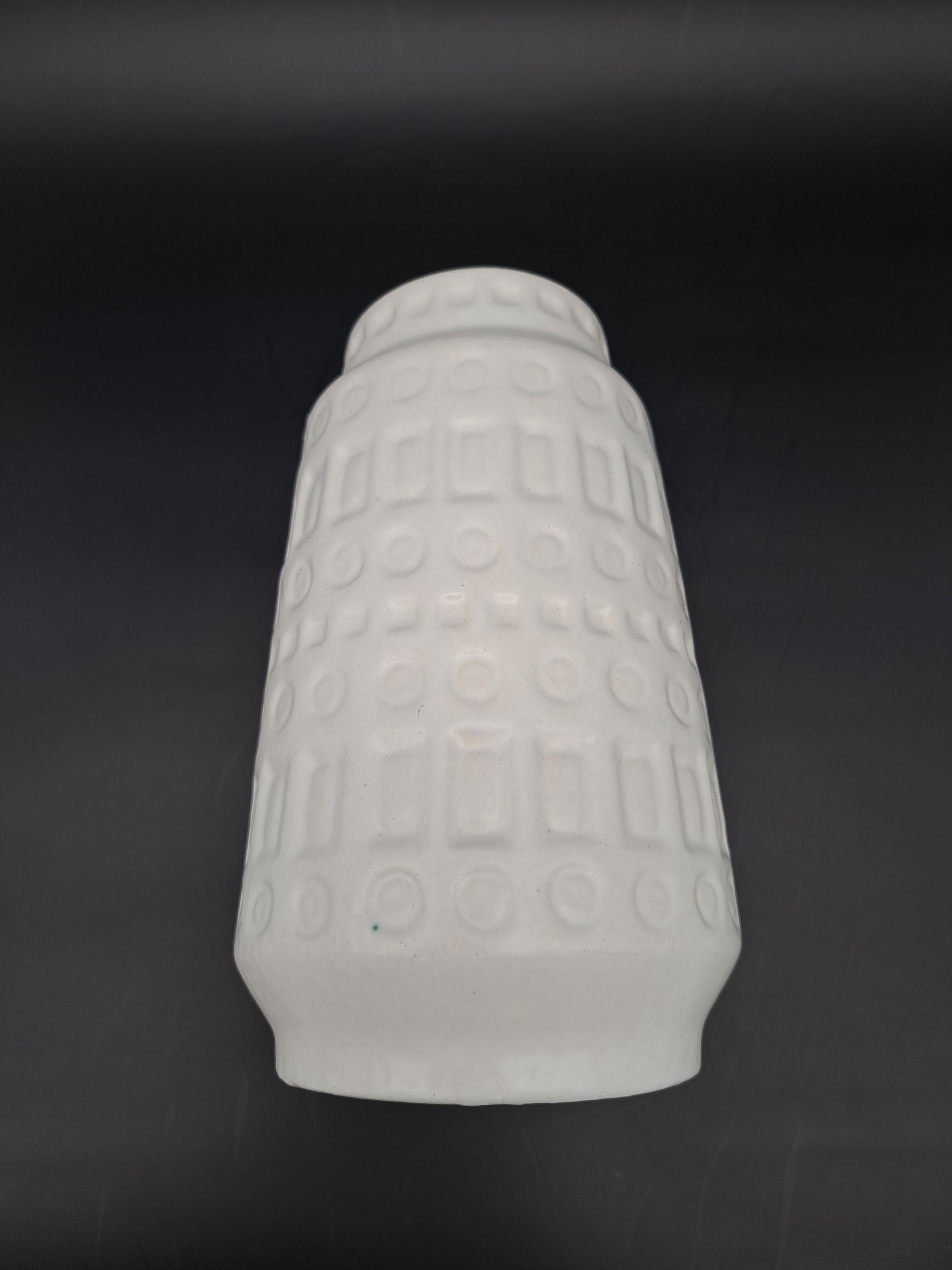 ヴィンテージ 西ドイツ ショイリッヒ インカ 花瓶 260-18 ホワイト