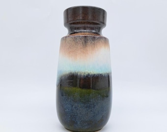 Rare Vintage West German Fat Lava Vase Scheurich 200-28 Mid
