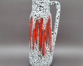 Scheurich Vase 401-20 Fat Lava Mid Century West German