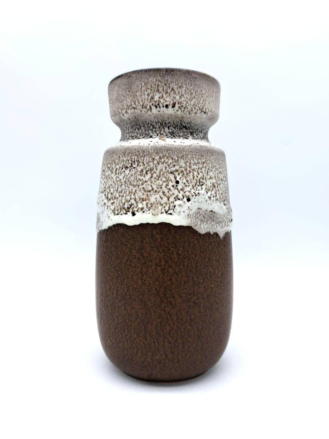 Vintage West German Fat Lava Vase Scheurich No. 242-22 Mid