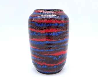 Rare Vintage West German Fat Lava Vase Scheurich No. 401-20 Mid