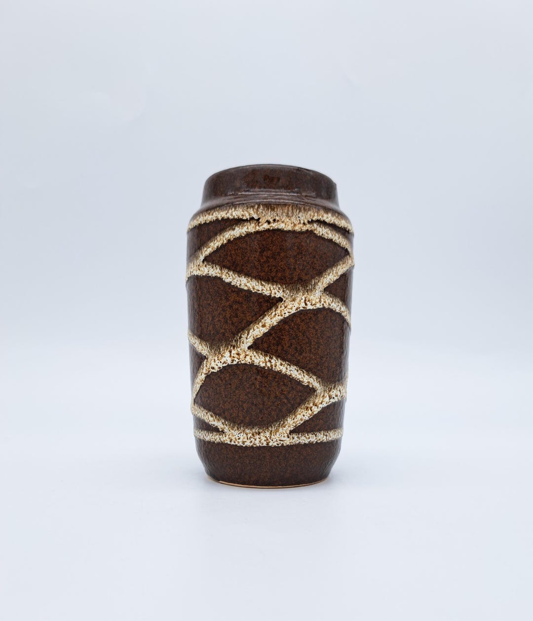 Vintage West German Fat Lava Vase Scheurich 231-15 Mid-century