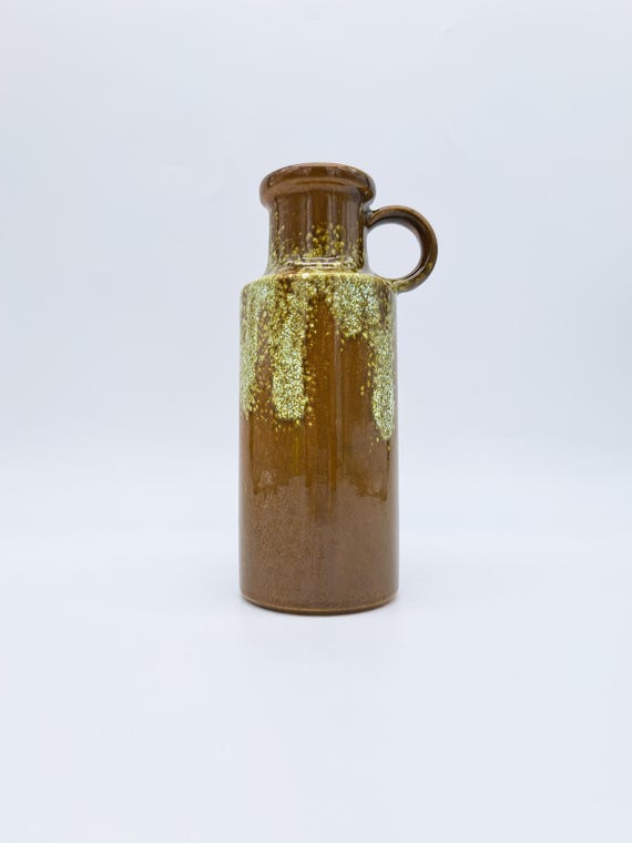 401-20 Fat Lava 西ドイツ Scheurich 401-20 Fat Lava Vase Mid Century Pottery Vintage West
