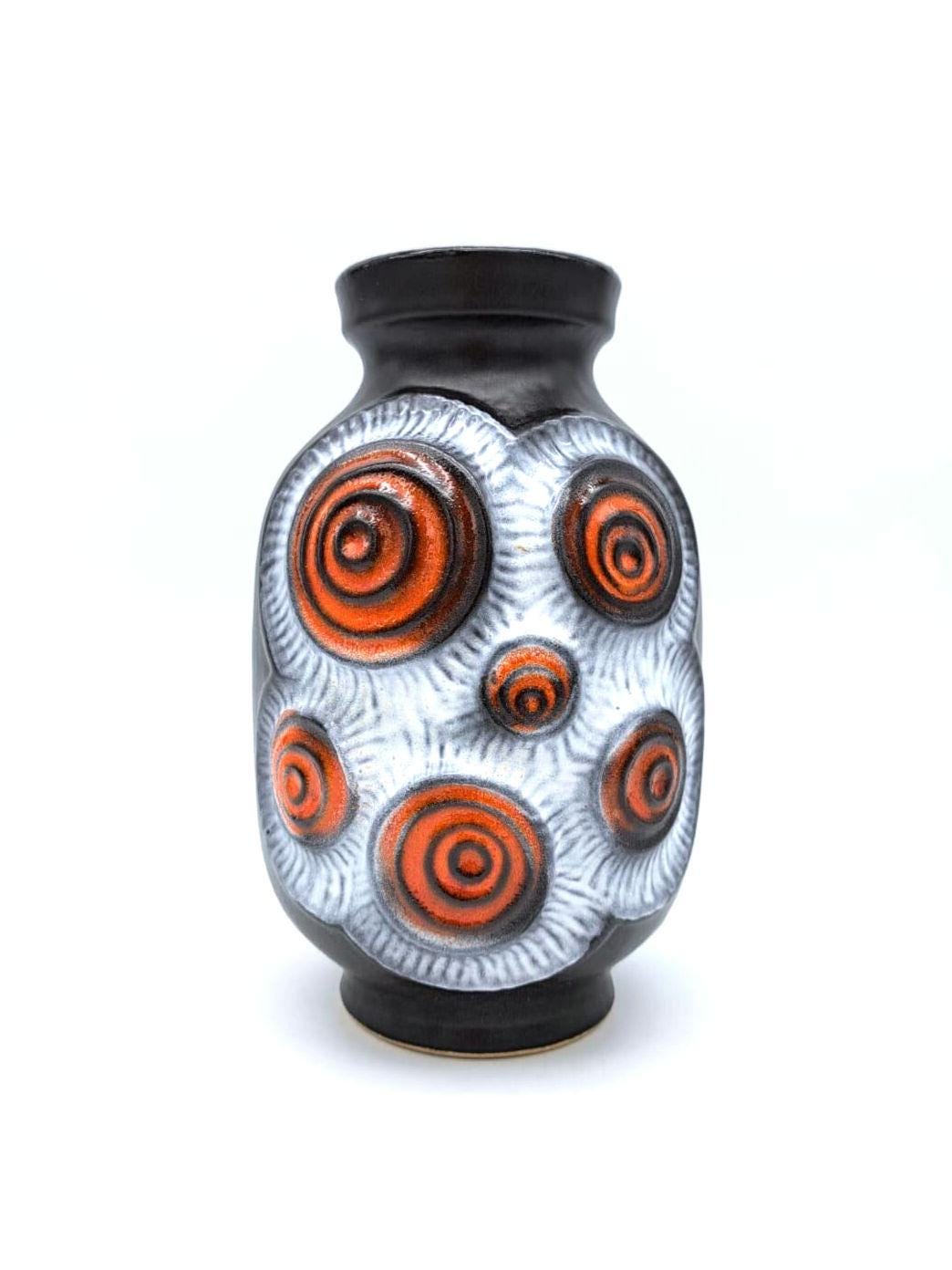 Vintage West German Mid Century Vase Bay Ceramics No. 84-20 MCM