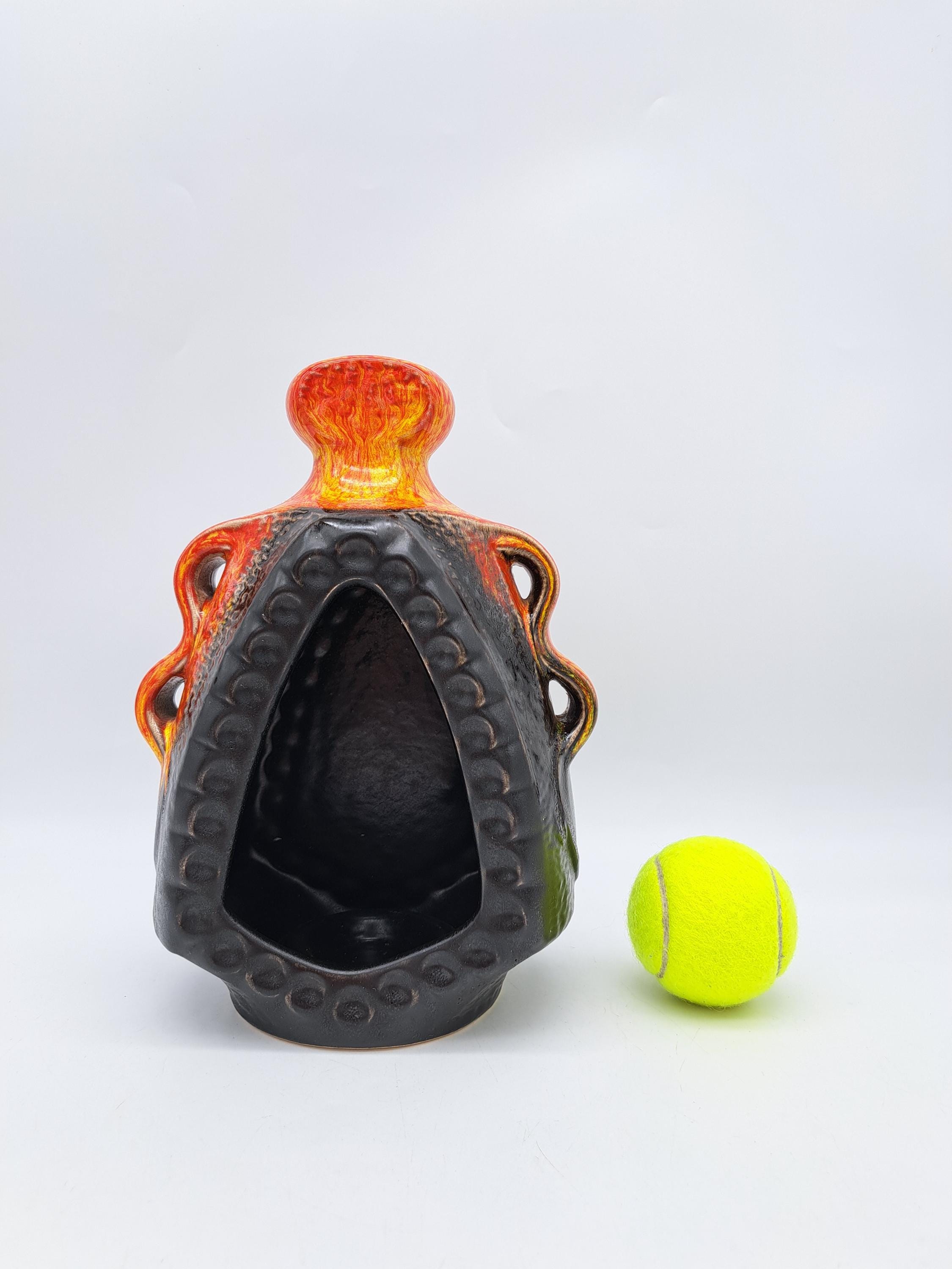 美しいヴィンテージ西ドイツ製BAYキャンドルスティック319-25ミッド