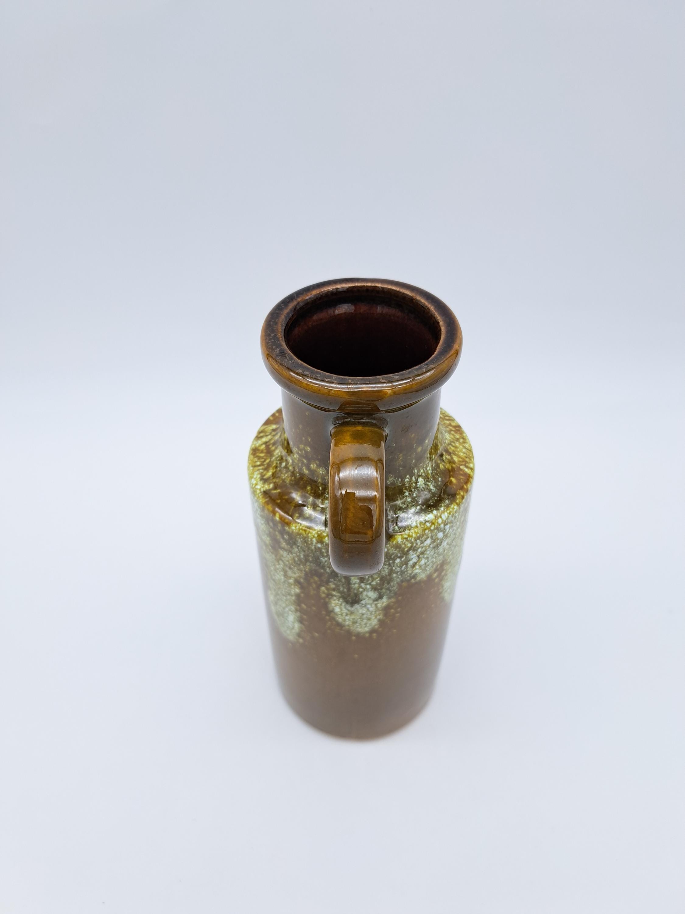 Scheurich 401-20 Fat Lava Vase Mid Century Pottery Vintage West