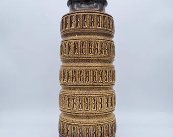 Green Tundra - Large Floor Vase - Scheurich Keramik Pottery - Form