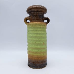 Beautiful Vintage Vase Vest Ceramics Gouda-Holland no. K-18 Van Woerden Ceramic Pottery MCM