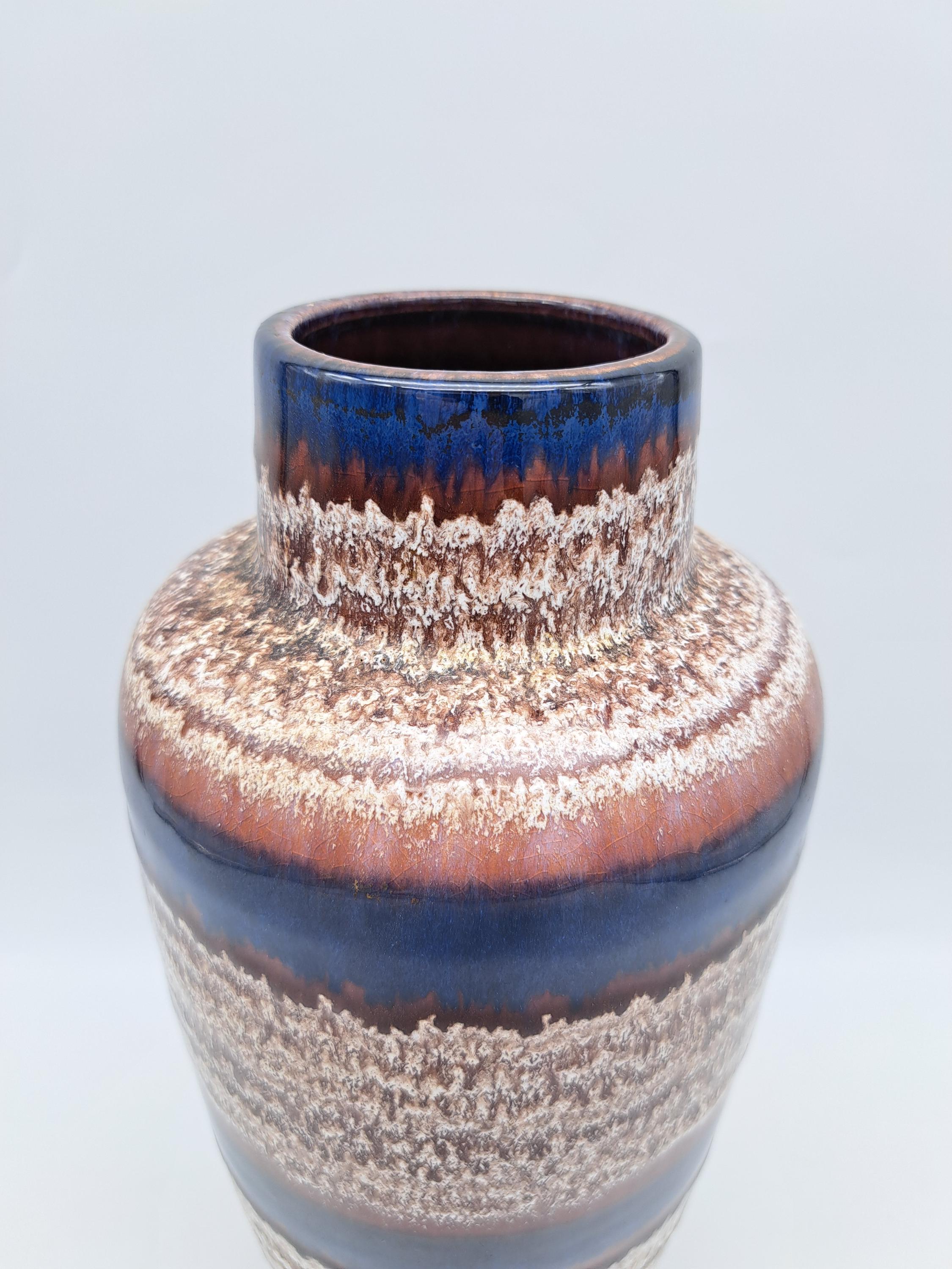 ヴィンテージ 西ドイツ製 Scheurich 花瓶 517-30 ファットラバ