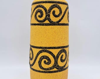 Vintage West German Fat Lava Vase Scheurich 231-15 Mid-century